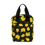 Yellow Mango Fruit Pattern Print Bible Tote Bag