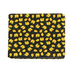 Yellow Mango Fruit Pattern Print Bifold Wallet