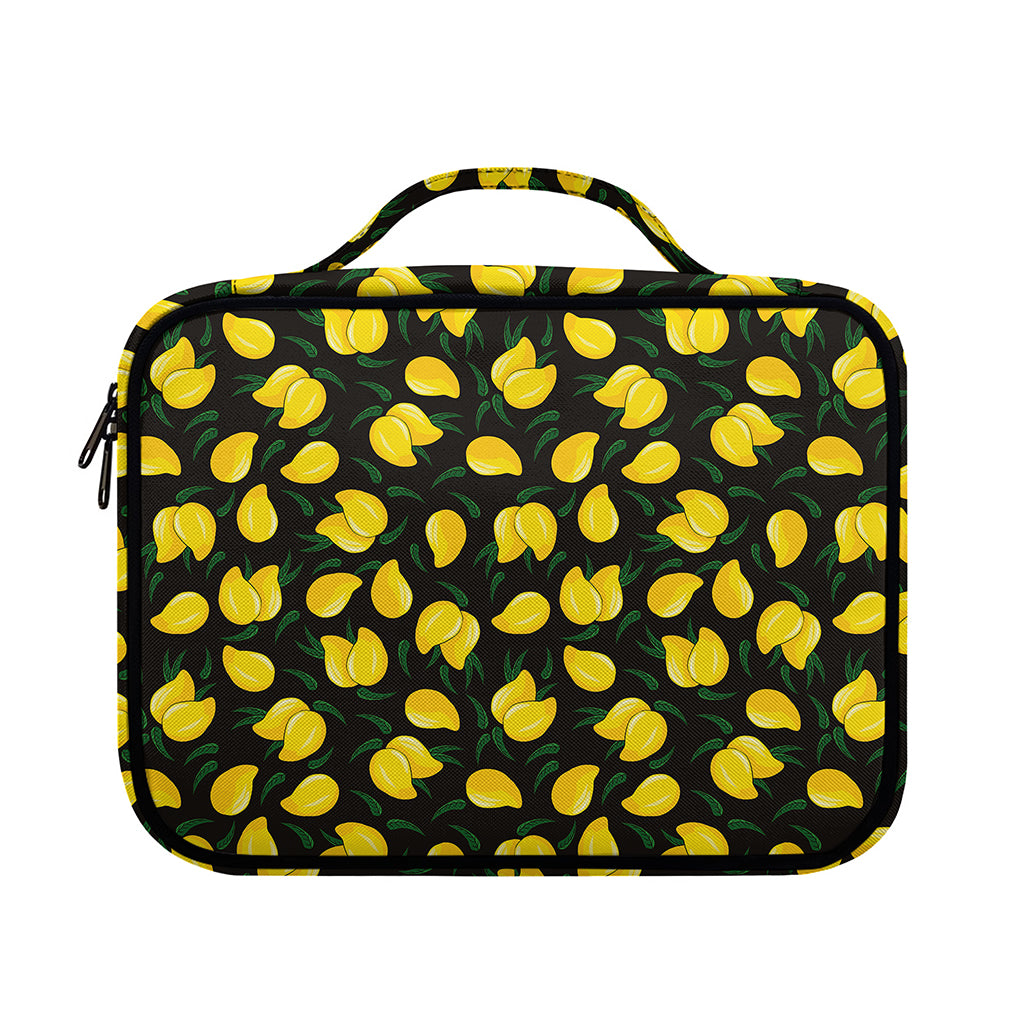 Yellow Mango Fruit Pattern Print Briefcase Bible Bag
