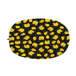 Yellow Mango Fruit Pattern Print Car Side Mirror Covers