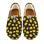 Yellow Mango Fruit Pattern Print Casual Shoes