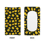 Yellow Mango Fruit Pattern Print Changing Pad Cover