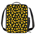 Yellow Mango Fruit Pattern Print Crossbody Lunch Bag