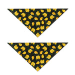 Yellow Mango Fruit Pattern Print Dog Bandana