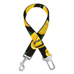 Yellow Mango Fruit Pattern Print Dog Seat Belt