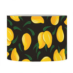 Yellow Mango Fruit Pattern Print Drum Lamp Shade
