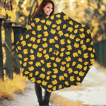 Yellow Mango Fruit Pattern Print Foldable Umbrella