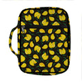 Yellow Mango Fruit Pattern Print Front Pocket Bible Bag
