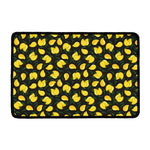 Yellow Mango Fruit Pattern Print Kitchen Mat