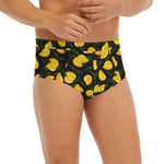 Yellow Mango Fruit Pattern Print Men's Briefs