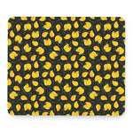 Yellow Mango Fruit Pattern Print Mouse Pad
