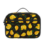 Yellow Mango Fruit Pattern Print Portable Lunch Bag