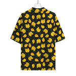 Yellow Mango Fruit Pattern Print Rayon Hawaiian Shirt