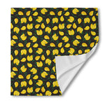 Yellow Mango Fruit Pattern Print Silk Bandana