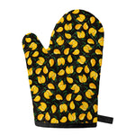 Yellow Mango Fruit Pattern Print Single Oven Mitt