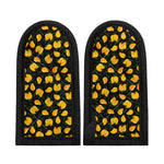 Yellow Mango Fruit Pattern Print Skillet Handle Cover