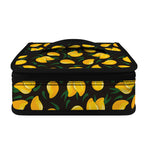 Yellow Mango Fruit Pattern Print Small Lunch Bag