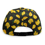 Yellow Mango Fruit Pattern Print Snapback Cap