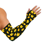 Yellow Mango Fruit Pattern Print Sun Protection Arm Sleeves