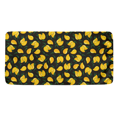 Yellow Mango Fruit Pattern Print Towel