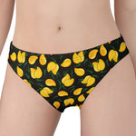 Yellow Mango Fruit Pattern Print Women's Panties