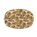 Yellow Monstera Leaves Pattern Print Car Side Mirror Covers