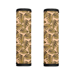 Yellow Monstera Leaves Pattern Print Handle Covers