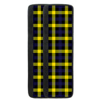 Yellow Navy And Black Plaid Print Refrigerator Handle Covers