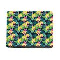 Yellow Orchid Pattern Print Bifold Wallet