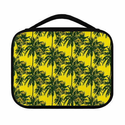 Yellow Palm Tree Pattern Print Classic Bible Case