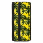 Yellow Palm Tree Pattern Print Refrigerator Handle Covers