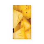 Yellow Pineapple Pieces Print Baby Crib Sheet