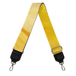 Yellow Pineapple Pieces Print Bag Strap