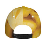 Yellow Pineapple Pieces Print Baseball Cap