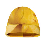 Yellow Pineapple Pieces Print Beanie