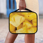 Yellow Pineapple Pieces Print Classic Bible Case