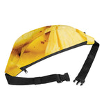 Yellow Pineapple Pieces Print Fanny Pack