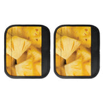 Yellow Pineapple Pieces Print Handle Covers