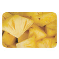 Yellow Pineapple Pieces Print Indoor Door Mat