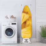 Yellow Pineapple Pieces Print Ironing Board Cover