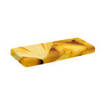 Yellow Pineapple Pieces Print Piano Keyboard Cover