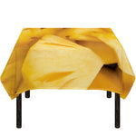Yellow Pineapple Pieces Print Tablecloth