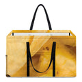 Yellow Pineapple Pieces Print Utility Tote Bag
