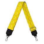 Yellow Plastic Building Blocks Print Bag Strap