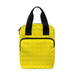 Yellow Plastic Building Blocks Print Bible Tote Bag