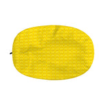 Yellow Plastic Building Blocks Print Car Side Mirror Covers