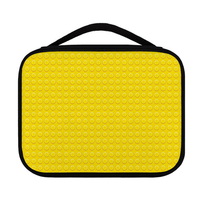 Yellow Plastic Building Blocks Print Classic Bible Case