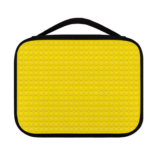 Yellow Plastic Building Blocks Print Classic Bible Case