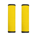 Yellow Plastic Building Blocks Print Handle Covers