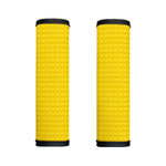 Yellow Plastic Building Blocks Print Handle Covers